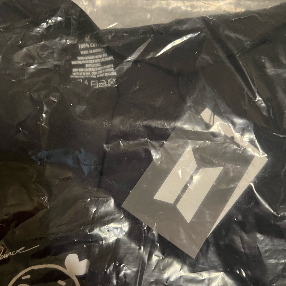 Official BTS Permission To Dance Drawing Long Sleeve Shirt XL - Picture 3 of 4